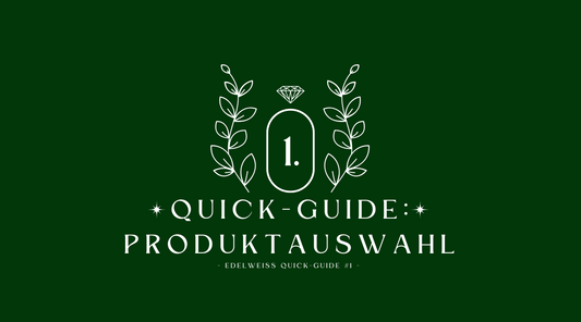 Quick Guide #1 - Produktauswahl